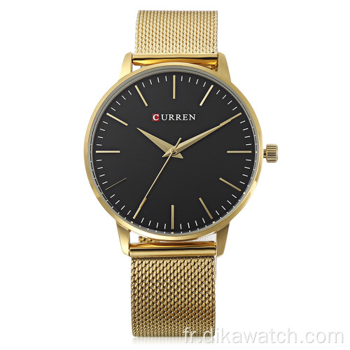 CURREN 9021 Classic Design Femmes Quartz Montres-bracelets